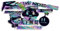 Finest Folia JDM Aufkleber Set für Auto Motorrad Helm Japan Stickerbomb japanische OEM Sticker Tuning Autoaufkleber Folie selbstklebend wetterfest R207 (Stickerbogen 7, Mit Hologramm Effekt)
