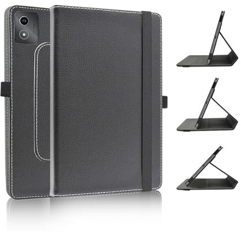 JRTAL para Lenovo Tab M11 TB330FU Funda,Lenovo Tab K11 TB330XUP Funda,Rotación de 360 Grados Carcasa con Función de Stand Soporte Cover para 11 Lenovo Tab M11 TB330FU / K11 TB330XUP Tablet - Negro