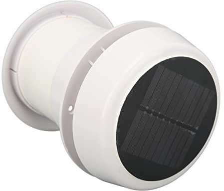 Ventilateur Solaire pour Camping-Car, Ventilateur D'aération RV 12V à Installation Rapide avec Vis de Montage, Ventilateur D'extraction à énergie Solaire, évent de Plafond à