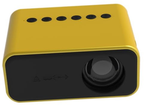 DOITOOL 1 Set Projektor Filmplayer Videoplayer Filmprojektionsgerät Mediaplayer Kunststoff Gelb