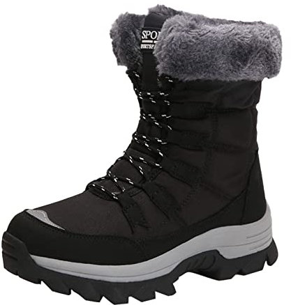 Generisch on schuhe damen sale Cowboystiefel Damen Casual Langschaft Boots Winterschuhe Damen Chelsea Mit Rutschfest Sohle Regensti angebote des tages heute meine bestellungen anzeigen