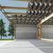 Tenda avvolgibile a scomparsa con kit di montaggio per pergola, 0,5 x 7 m, colore: marrone