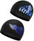 2 Piezas Gorros De Natación para Hombres Y Mujeres,Elástico Sombreros de Natación Gorros De Natación Unisex para Adultos Y Niños,Gorros De Natación Elásticos Gorro de Baño para