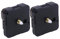 Uonlytech 2st Uhrwerk Herrenuhren Uhrenaustausch Black