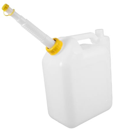 Garneck 2 Stroke Engine Oil Mixing Bottle Oil Pipe for Chainsaws and Grass Trimmers 4l Thickened Petrol Dispenser Measuring Container for Outdoor Power Tools