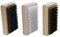 Mbiyhgta Skiwachsbürsten, Snowboard Wax Brush-Set, 3 Reinigungsbürsten für Snowboard, tragbarer Snowboard-Reinigungspinsel, Ski-Board-Polierpinsel, inkl. Buchsen, NY