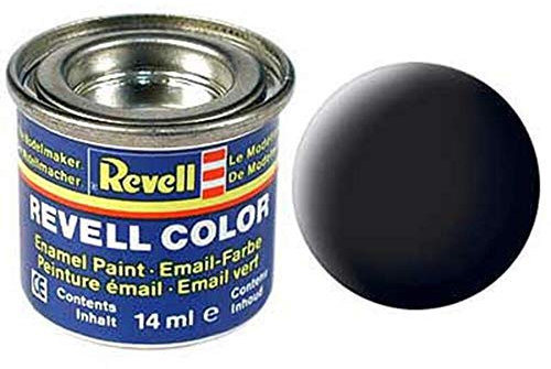 Revell Streichfarbe schwarz matt # 8 Farbdose 14 ml #32108