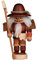 Nussknacker Mini Schäfer natur