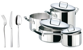 Sambonet Serie Menu Batteria 7 Pezzi Con Posate