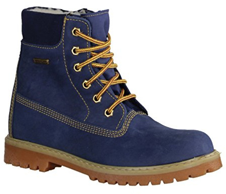 Däumling Andy, Unisex-Kinder Kurzschaft Stiefel, Blau (42Denver Jeans), 33 EU