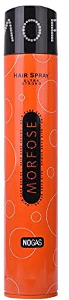 Morfose NO GAS Ultra Strong Hair Styling Spray 400ml – Ohne Treibgas – Ultra starker Halt, Haarglanz & Schutz vor Feuchtigkeit – Nicht klebrig – Für alle Haartypen – Unisex
