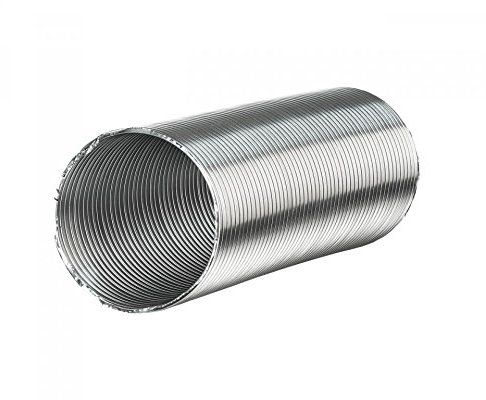 Lüftungsschlauch aus Aluminium mit Stahldraht Flexschlauch Flexrohr ORIGINAL Vents ALUVENT 2,5 m Ø 125 mm