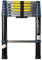 WORHAN Echelle de 2m Télescopique Pro Aluminium Anodisé Solide Extensible 200cm ( 2m C-Line) 1K2C