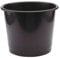 WASTE BIN PLASTIC BLACK KF01124 By Q CONNECT