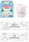 HENBRANDT Single Christmas Colouring Mug for Kids Children’s Stocking Fillers Christmas Eve Box Xmas Party Favours Colour Your Own Arts and Crafts for Boys and Girls