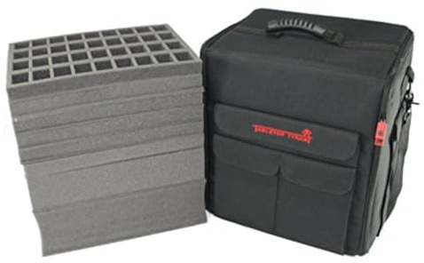 The Dreadnought Army Figure Case with foam can carry 390 models plus 8 tanks or Monsters