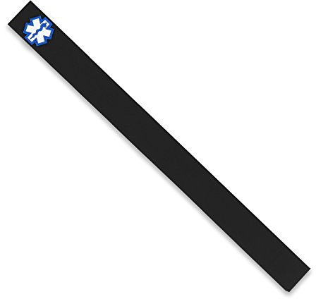 Sport Medical Alert Armband – Ersatzbänder (schwarz)