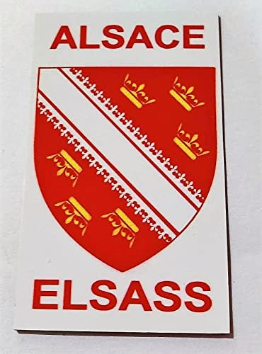 SAFIRMES 2 x Magnet Alsace Kühlschrank, magnetisch