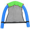 WANGQI Wassersitz for Pooln, Mesh Mat Wassersitz for Poolnudel Schwimmnudel Mit Netz Schwimmstuhl Schwimmstütze Wassersitz Nudel Netz(Ohne Schwimmer)