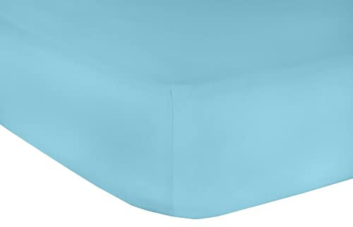Mr.Sandman Elastan Classic Spannbetttuch Petrol Größe 140-160x200-220cm