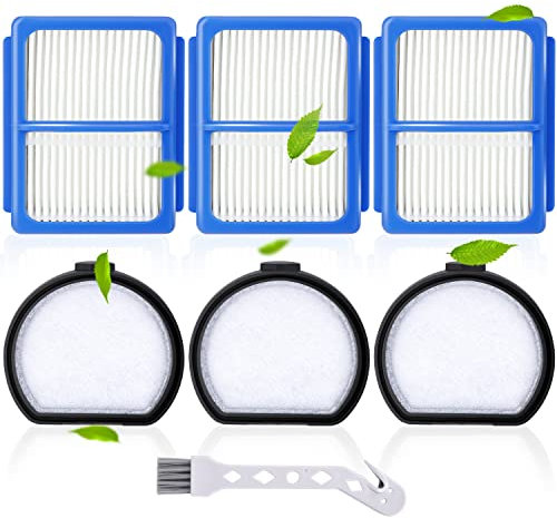 Rebirthcare Filter für AEG AEF167 QX9-1-50IB, QX9-1-ANIM,QX9-1-ULT, 2 Vormotorfilter und 2 Hygienefilter, QX9 Animal Staubsauger Filter