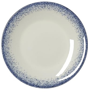 WAS Germany Teller, flach, Ø 23 cm, Set á 6 Stück, marina, Porzellan