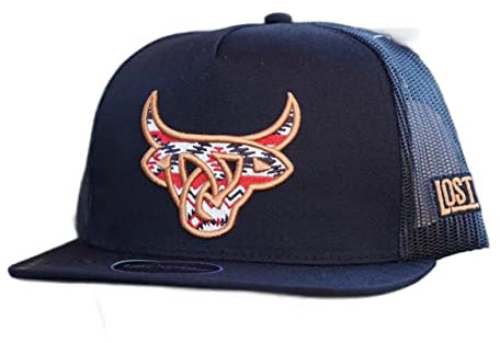 Lost Calf Azteca Flat Black, Schwarz, Einheitsgröße-XL