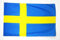 AZ FLAG – Bandera sueca – 150 x 90 cm – Bandera sueca 100% poliéster con ojales de latón incorporados, 110 g – Colores vivos