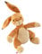 sigikid 43393 Plüschtier, braun/Wir Zwei Hase, OneSize