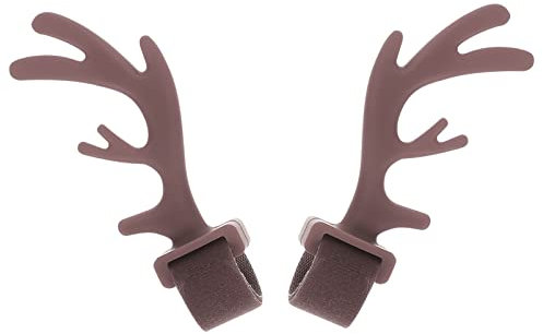 DOITOOL 1 Paar Kopfhörer Headset Hörner Kopfhörerzubehör Cosplay Hörner Kopfhörer Ornamente Kopfhöreraufsatz Rentiergeweih Für Headset Cooles Gaming Zubehör