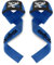 Straps Palestra Cinghie per Sollevamento Pesi Imbottite, Supporto per i Polsi, Cinghie per Fitness e Palestra, con Presa Flessibile Gel Fasce Polsi Accessori (Gel blu)