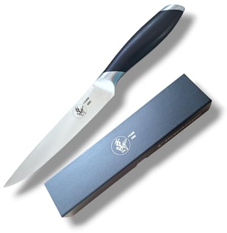 S-HubOla S-Classic Allzweckmesser 26 cm – Scharfe, rostfreie Edelstahlklinge, ergonomischer Griff, 140 g – Perfekte Balance, langlebig und pflegeleicht – Profi-Qualität für jede Küche!