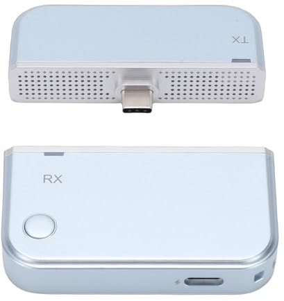 Sxhlseller Wireless HD Multimedia Interface Transmitter and Receiver, 50M Extender Kit, Type C, 4K Decode 1080P 60Hz, with Charging, for Phone Tablet Laptop Projector TV Box