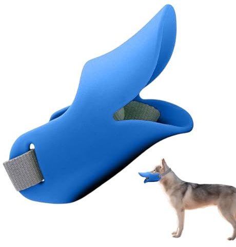 Silikon Hund Maulkorb - Ente Mund Silikon Maulkorb | Material Training für mittelgroße Hunde, große Hunde, Klein