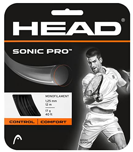 Head Sonic Pro Tennissaite 12m 1.30mm schwarz