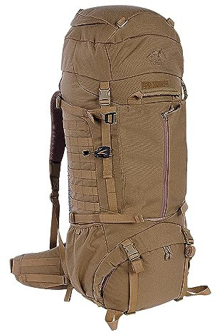 Tasmanian Tiger TT Pathfinder MKII 80 Liter Militär Outdoor Trekking-Rucksack mit Trinksystem-Vorbereitung, Molle-kompatibel (Coyote Brown)