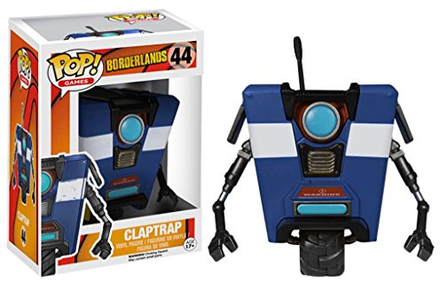 Funko 018475 Pop Games : Borderlands Claptrap 44 Vinyl Figure, blau