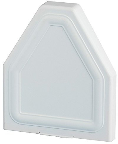 White Eurocell CRS-8201 Glazing Bar End Cap Conservatory Roof Spar Rafter End Trim