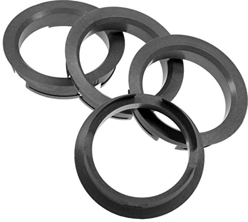 4X Zentrierringe 63,4 x 54,1 mm Silber Felgen Ringe Made in Germany