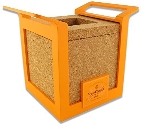 Veuve Clicquot VCP Champagne Bottle Cooler Cork Yellow Design Ice Bucket Bottle Cooler