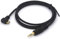 Tomost - Cavo da micro USB a 3,5 mm da 1 m a 90° per auto AUX audio jack (cavo da micro USB a 3 poli 1/8 stereo)