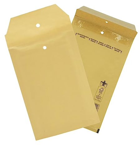 200 Stück Luftpolsterumschläge in braun - 2/B - (140 x 225) - Luftpolstertaschen/Versandtaschen - elb-verpackungen