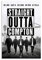 RUIQIU Straight Outta Compton NWA Poster Album Vinyl Hip Hop Group Leinwand Gemälde Wandposter Kunstdruckposter Zimmer Hanging Bild Modern Home Decor 30 x 45 cm