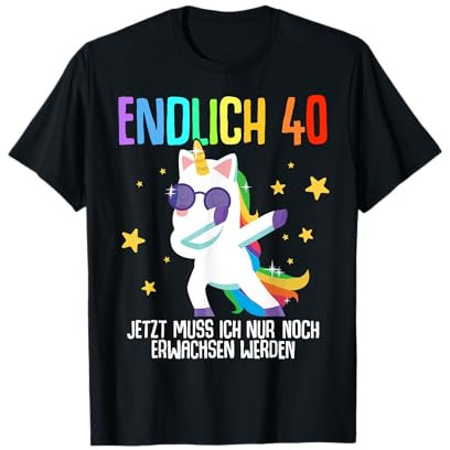 40. Geburtstag Mann Frau 40 Jahre 1985 Deko Lustig Geschenk T-Shirt