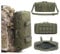 ACEXIER Outdoor Klettertaschen Wasserdichtes militärisches taktisches Zubehör Umhängetasche 600D Nylon Molle Camping Pack Wandertasche Green