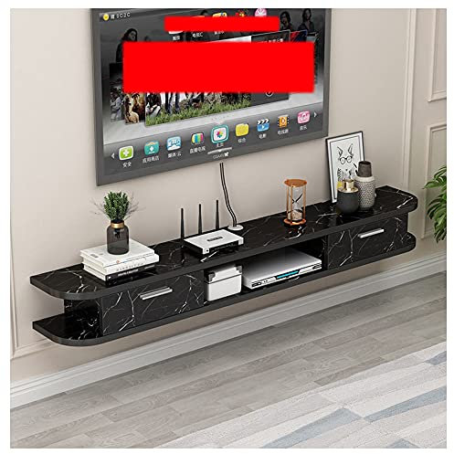 WFENG TV Board Hängend,Hängeschrank Hängeboard Wohnwand,Platzsparend,Einsetzbar Wohnzimmer/Schlafzimmer/Als Auch in der Diele/B / 100×22×15cm