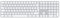 Apple Magic Keyboard mit Touch ID und Ziffernblock: Bluetooth, wiederaufladbar. Kompatibel mit Mac Computern mit Apple Chip; Deutsch, Weiße Tasten