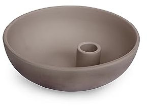 Storefactory LIDATORP small Brown Candlestick