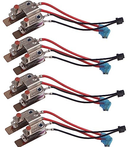 Jingzan 4 Pcs Pressure Sensor Compatible with Instant Pot/Power Cooker/Power Quick Pot/Cuisinart/Farberware/Crock-Pot/Gourmia Power Cooker, Pressure Switch Replacement KSD105, KSD105A, YCD3005,YCD3008