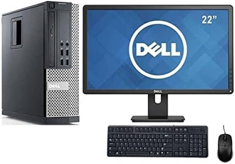 Generico POSTAZIONE 16GB RAM COMPLETA MONITOR 22'' + PC FISSO/WINDOWS 10 / DVD RW/DUAL CORE/KIT TASTIERA E MOUSE/WI-FI (Ricondizionato Certificato)